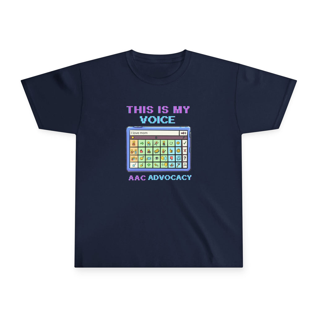 "This Is My Voice, I Love Mom" Youth Tee