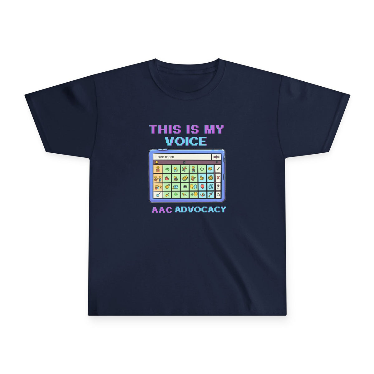 "This Is My Voice, I Love Mom" Youth Tee