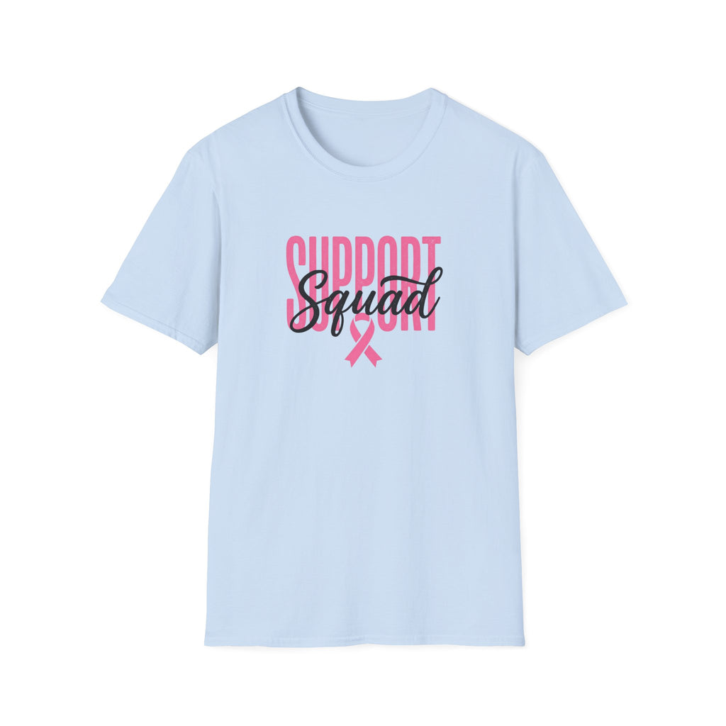 "Support Squad" Adult T-Shirt — Breast Cancer Awareness