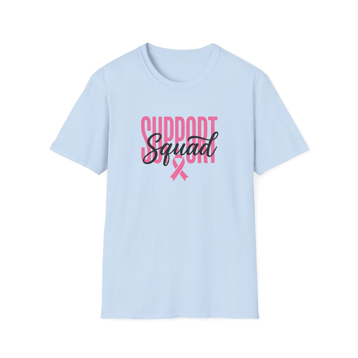 "Support Squad" Adult T-Shirt — Breast Cancer Awareness