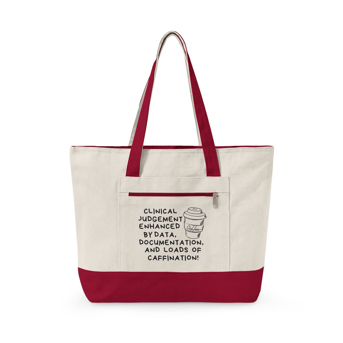 “Clinical Judgement" Canvas Tote Bag