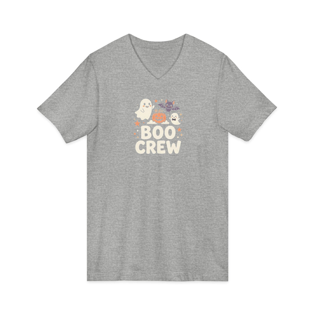 "BOO Crew" Adult V-Neck Tee