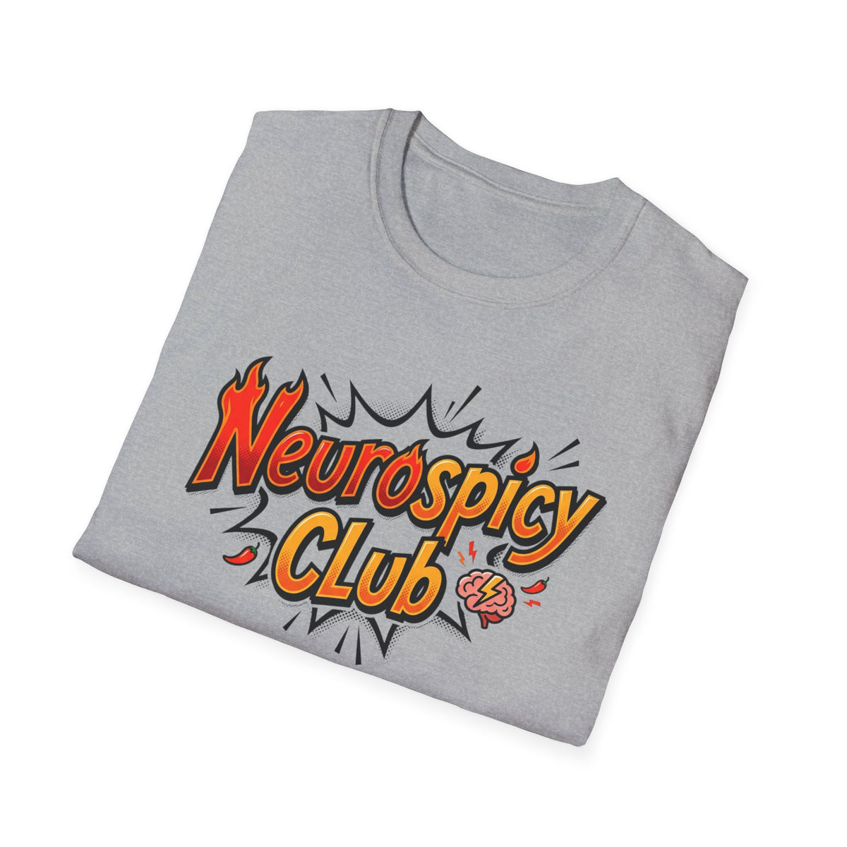 "Neurospicy Club" Adult T-Shirt