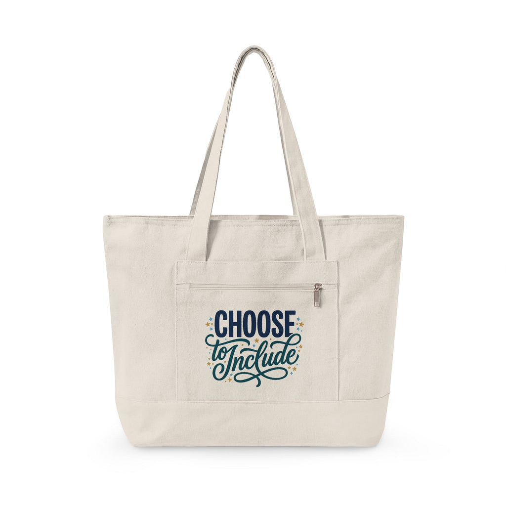 "Choose to Include" Canvas Tote Bag