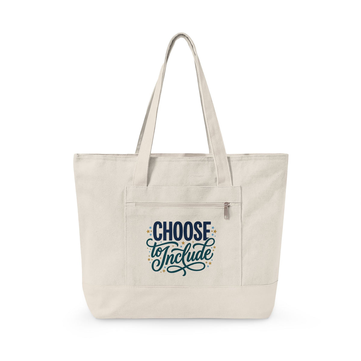 "Choose to Include" Canvas Tote Bag