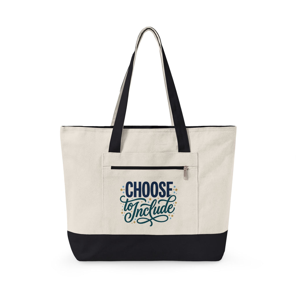 "Choose to Include" Canvas Tote Bag