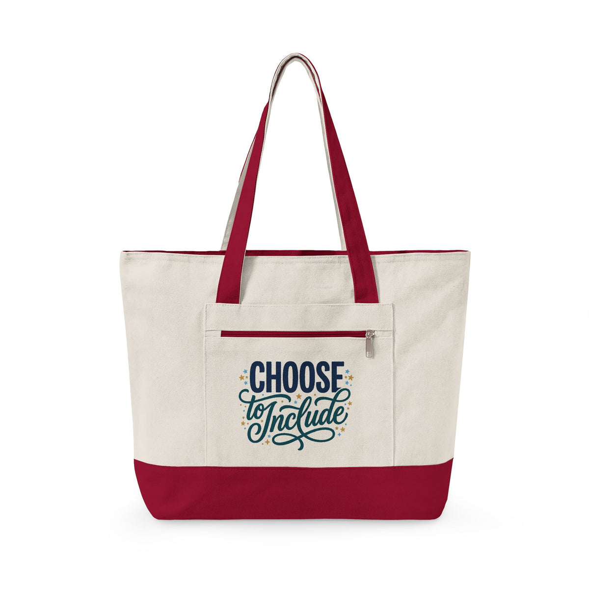"Choose to Include" Canvas Tote Bag