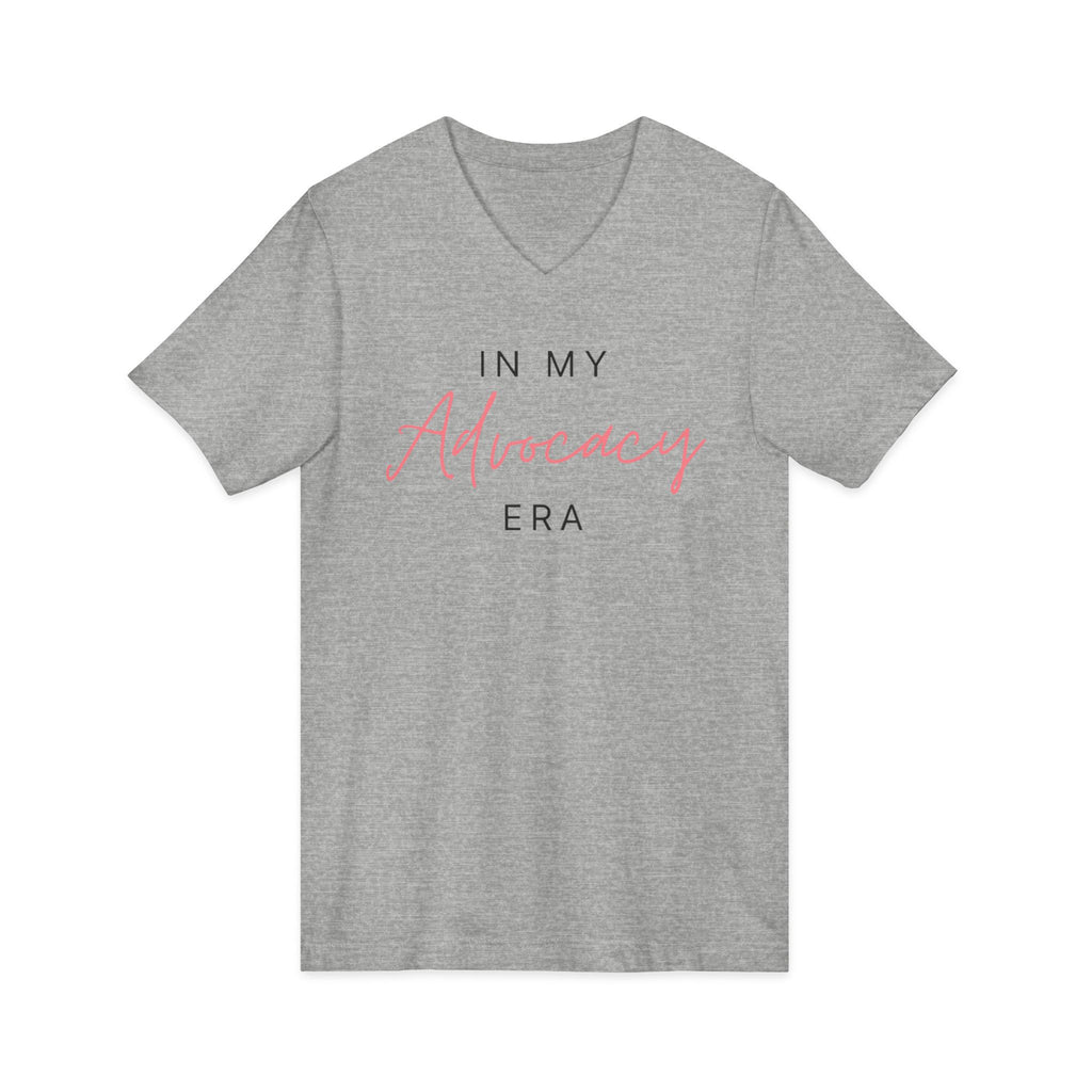 "Advocacy Era" Adult V-Neck Tee