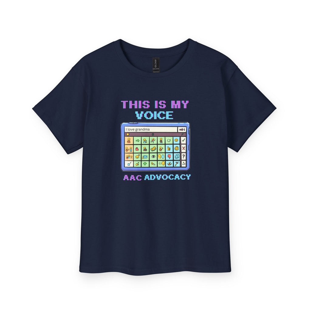 "This Is My Voice, I Love Grandma" Youth Tee