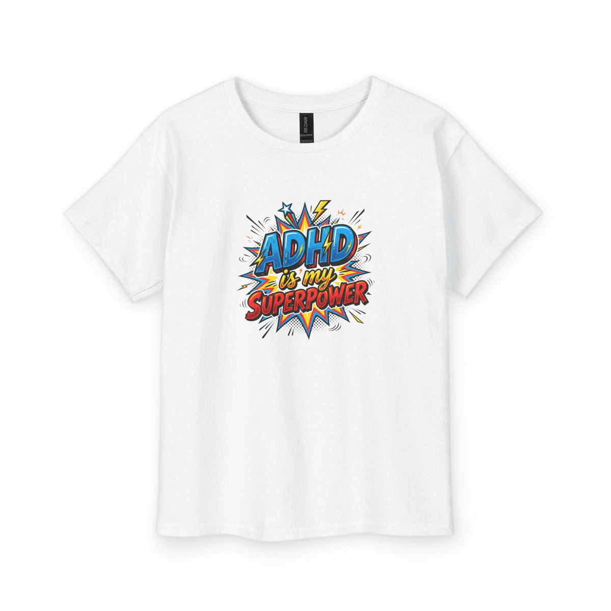 "ADHD Is My Superpower" Youth Tee