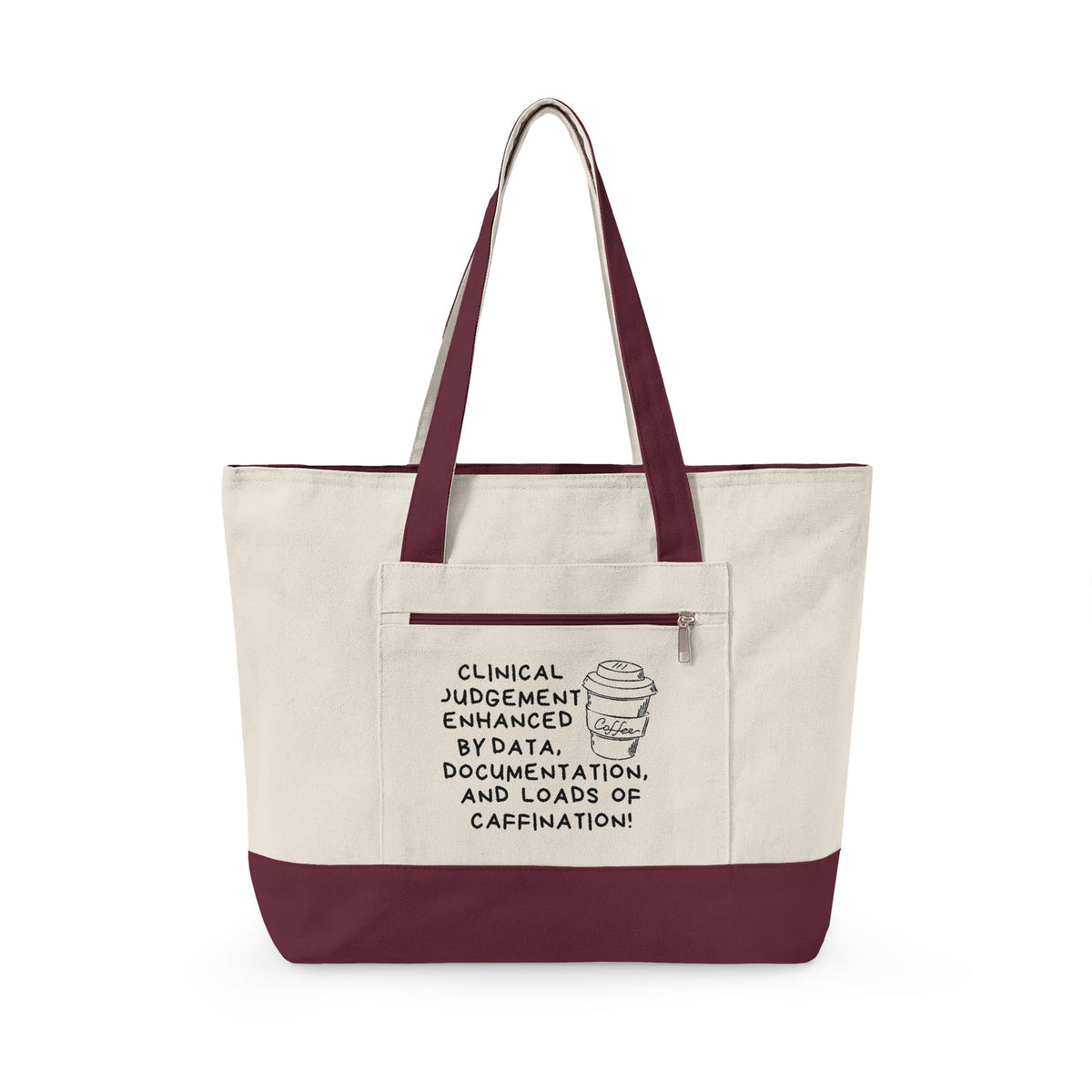 “Clinical Judgement" Canvas Tote Bag