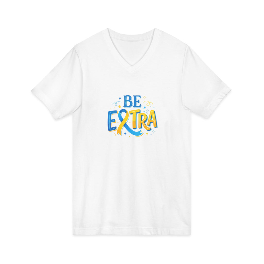 "Be Extra" V-Neck Ladies Tee