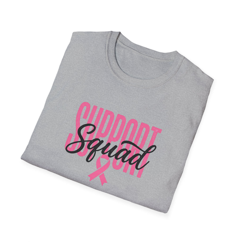 "Support Squad" Adult T-Shirt — Breast Cancer Awareness