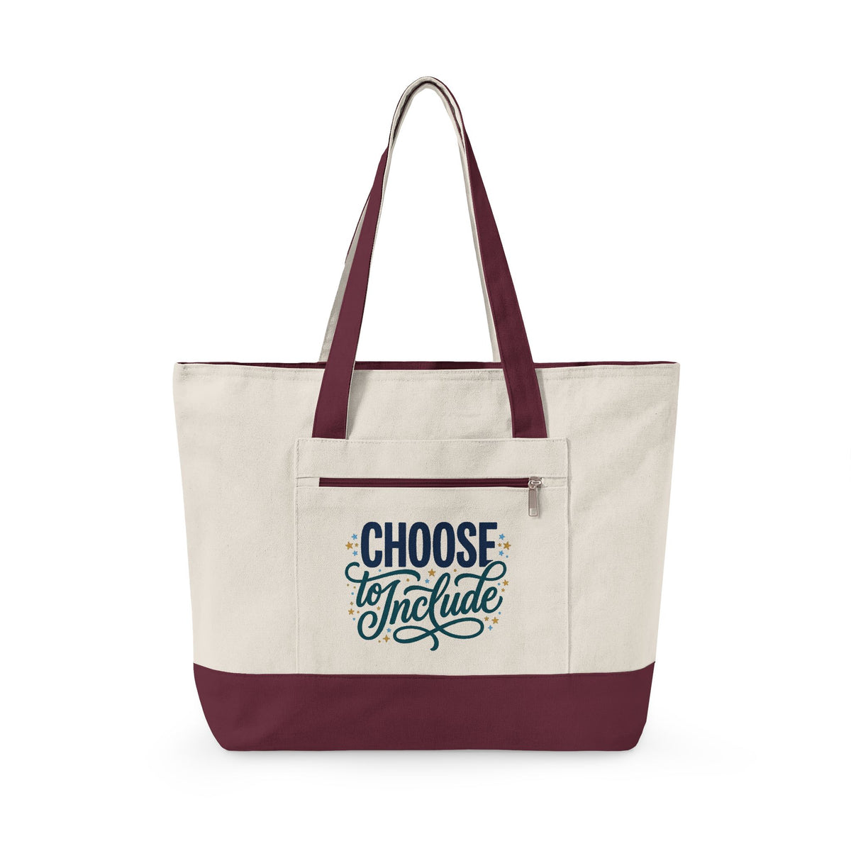 "Choose to Include" Canvas Tote Bag