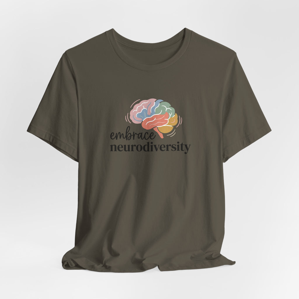 "Embrace Neurodiversity" Adult T-Shirt