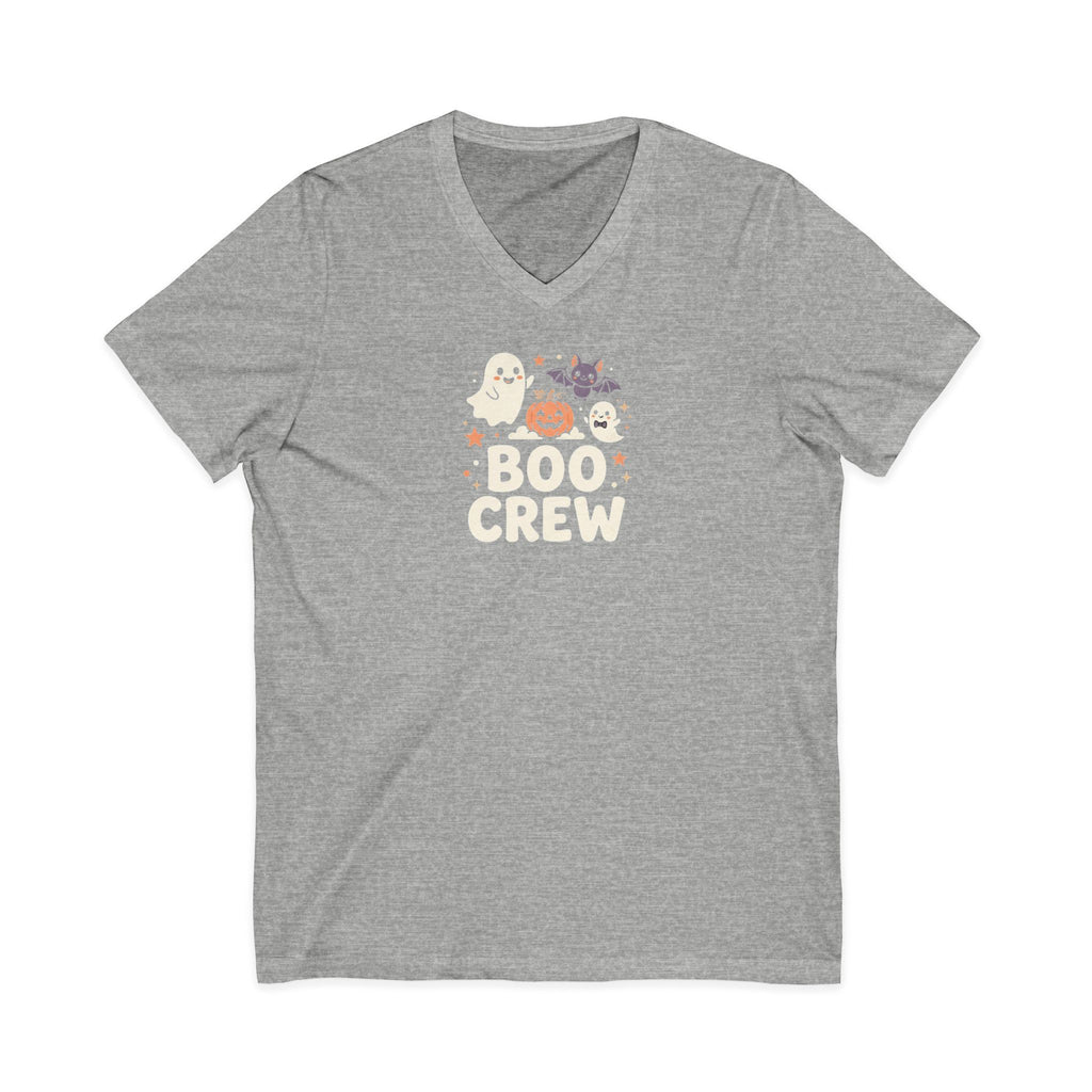 "BOO Crew" Adult V-Neck Tee