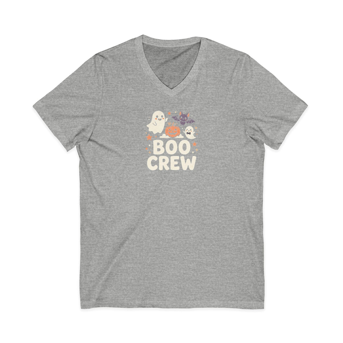"BOO Crew" Adult V-Neck Tee