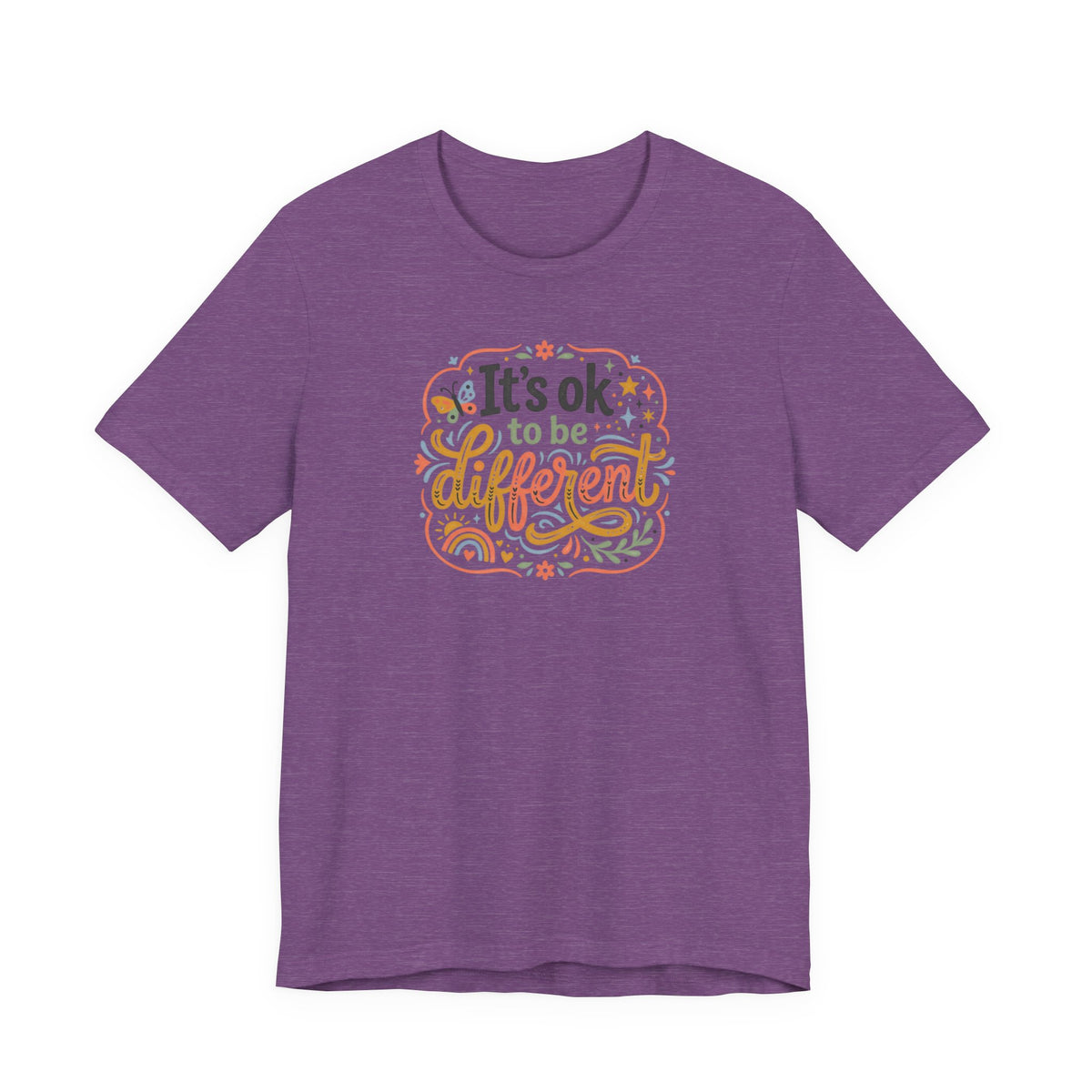 "It's OK To Be Different" Adult T-Shirt