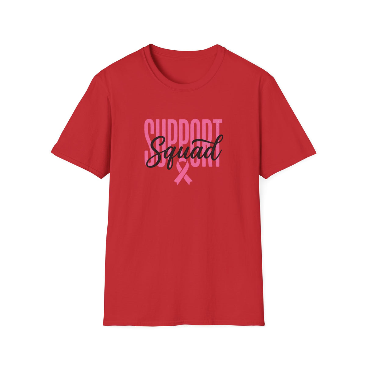 "Support Squad" Adult T-Shirt — Breast Cancer Awareness