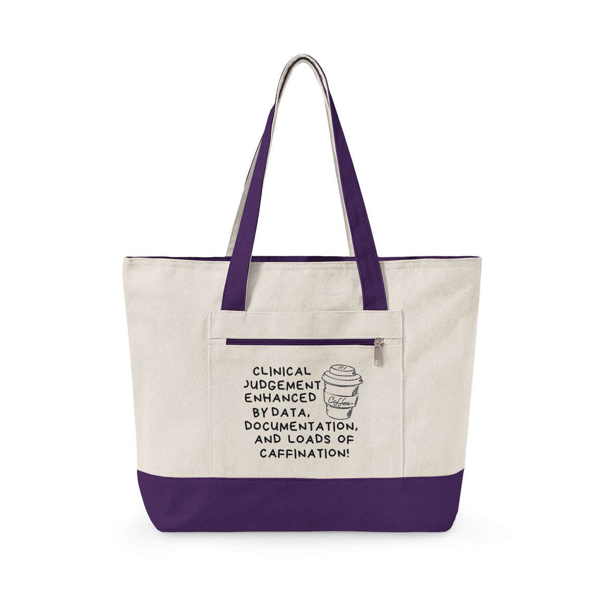 “Clinical Judgement" Canvas Tote Bag