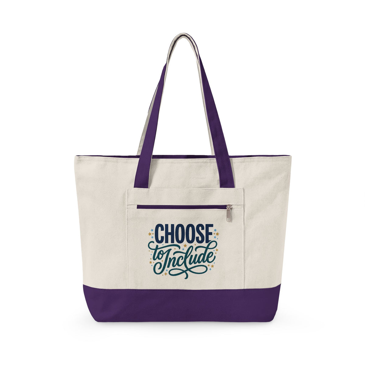 "Choose to Include" Canvas Tote Bag