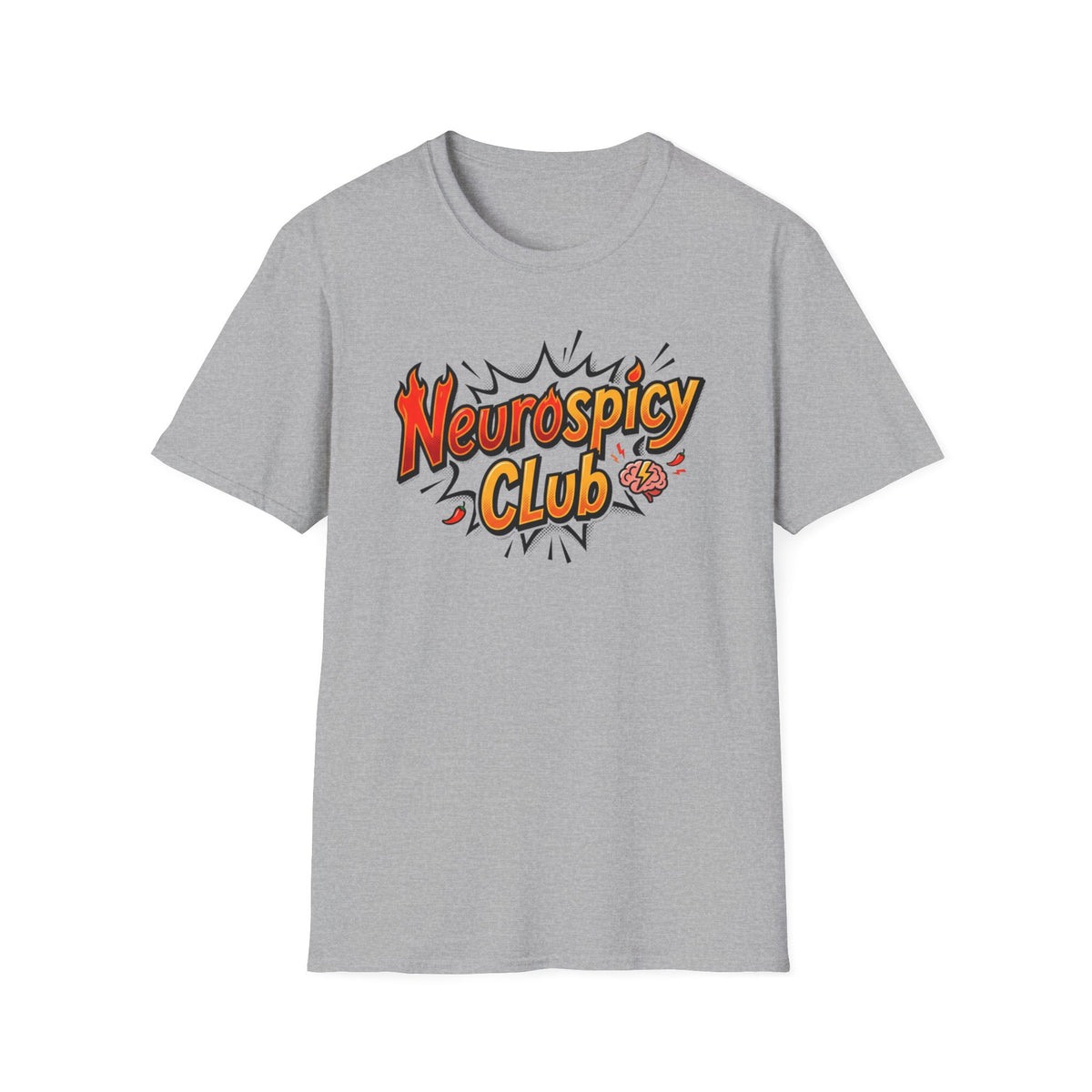 "Neurospicy Club" Adult T-Shirt