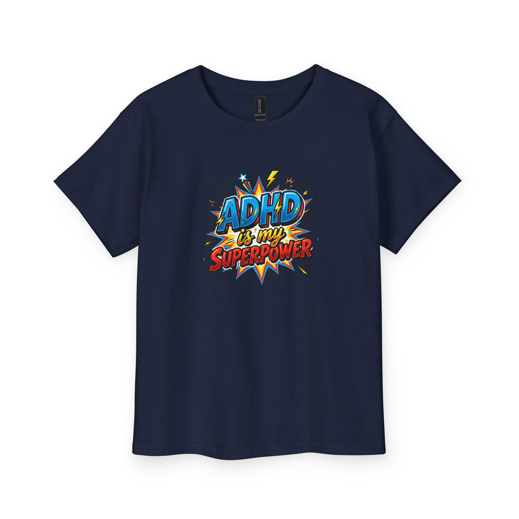 "ADHD Is My Superpower" Youth Tee