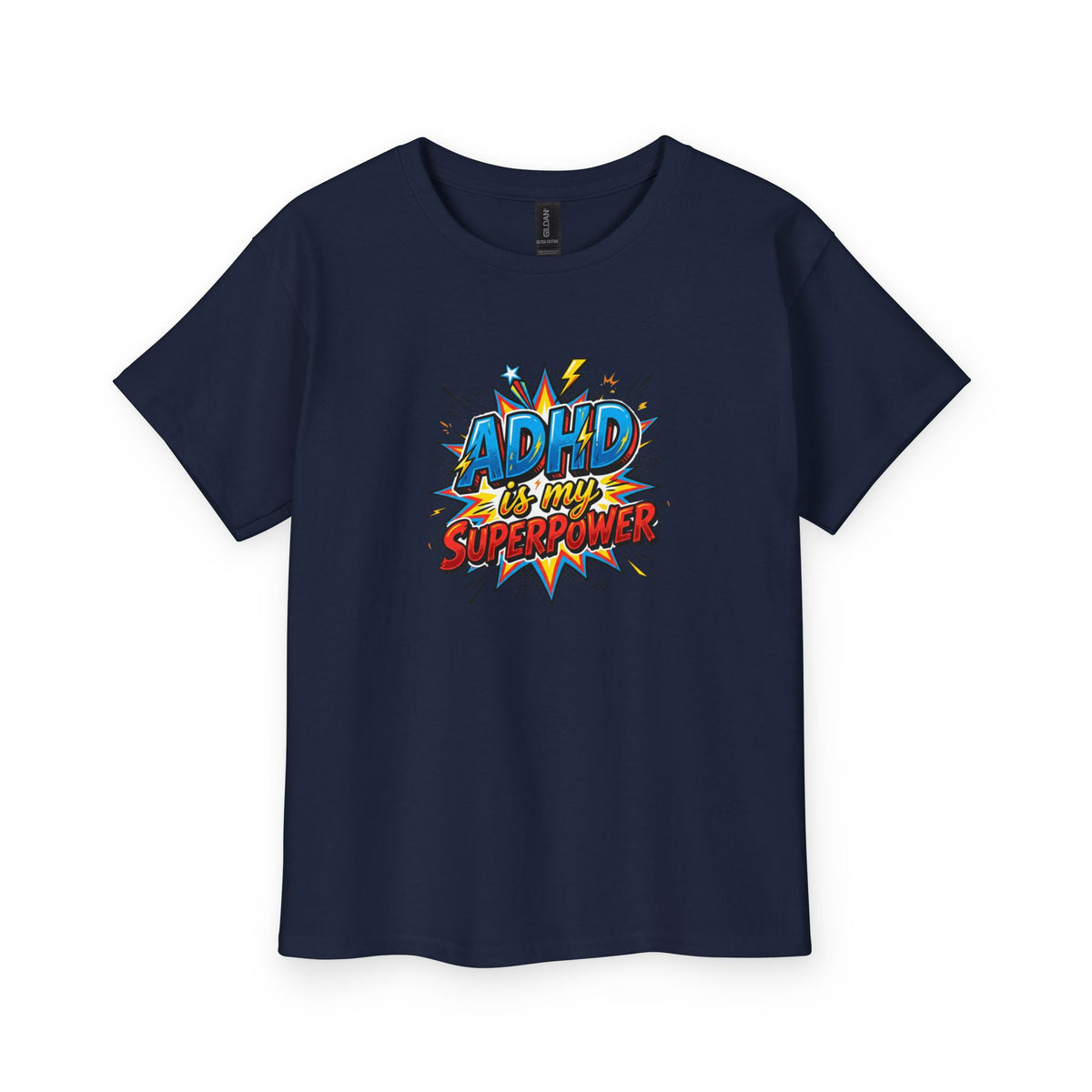 "ADHD Is My Superpower" Youth Tee