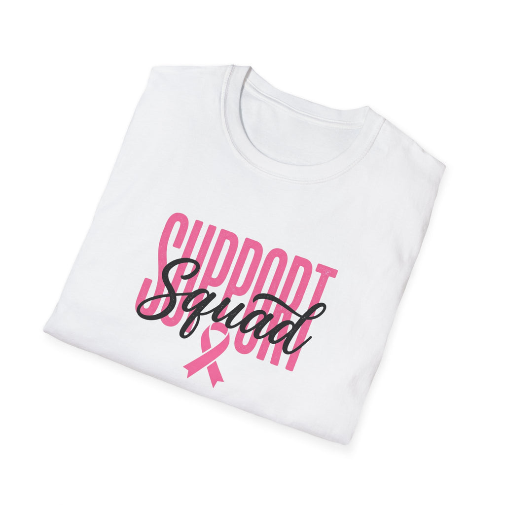 "Support Squad" Adult T-Shirt — Breast Cancer Awareness