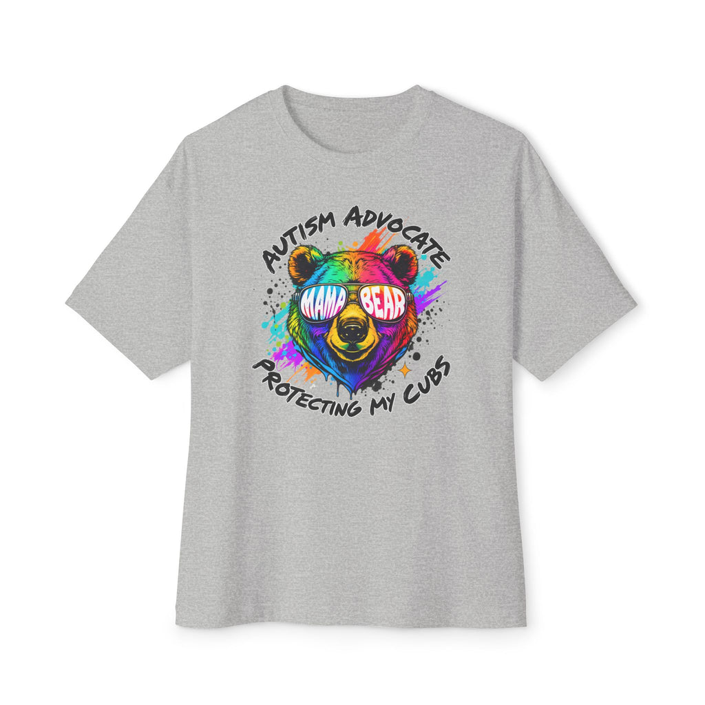 Autism Advocate Mama Bear Tee — Protecting My Cubs Rainbow Shirt