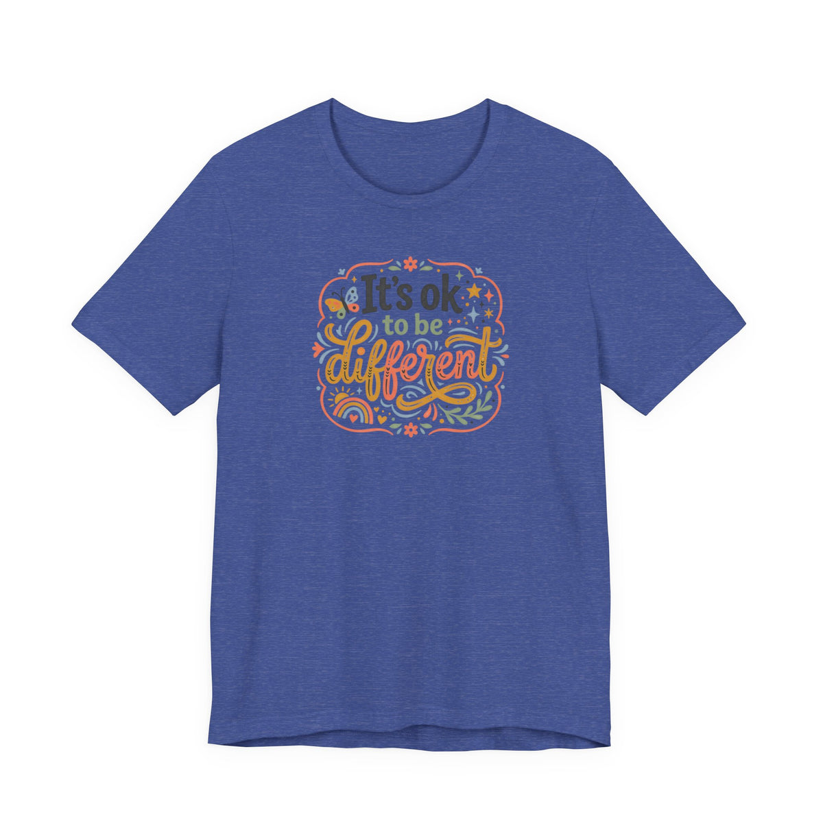 "It's OK To Be Different" Adult T-Shirt