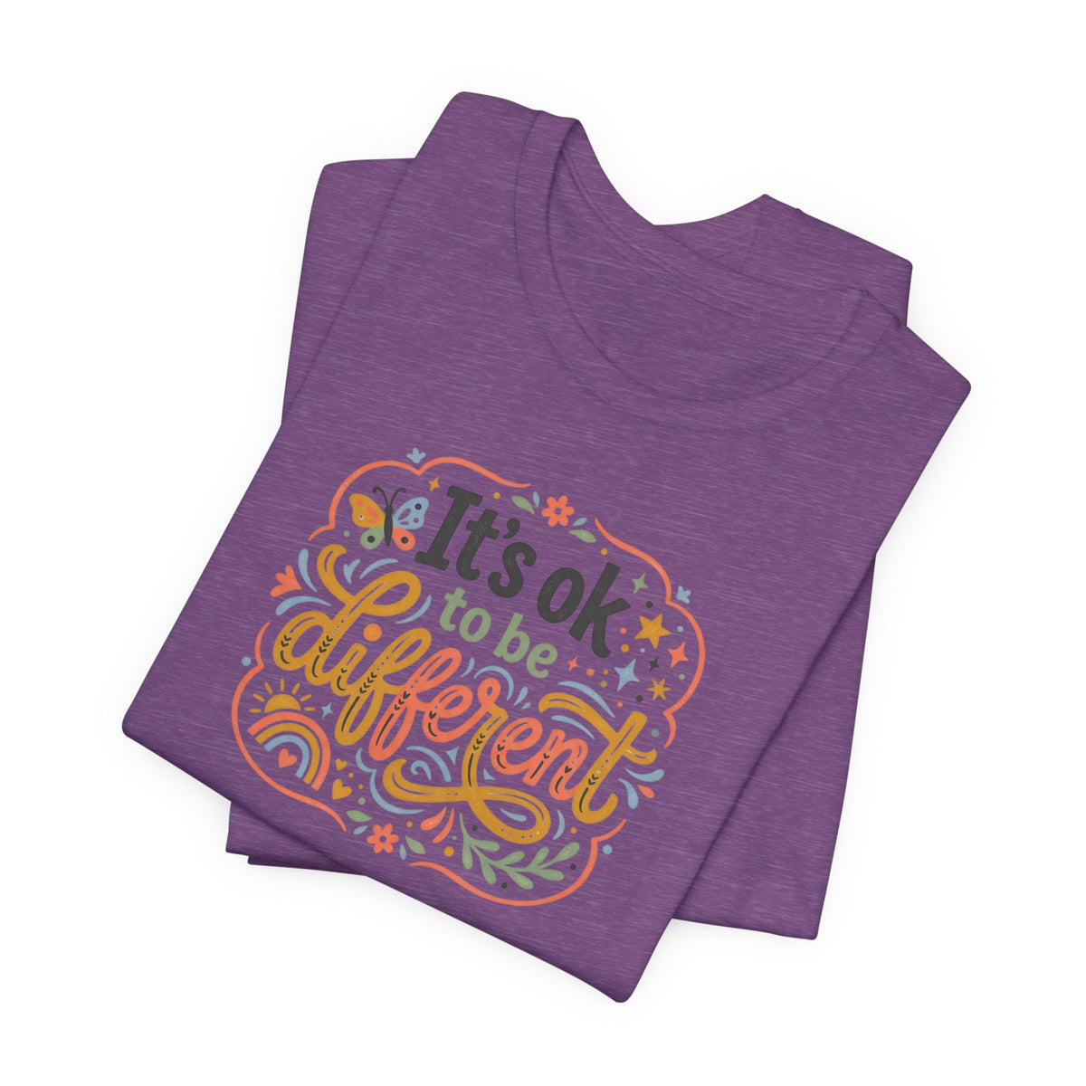 "It's OK To Be Different" Adult T-Shirt