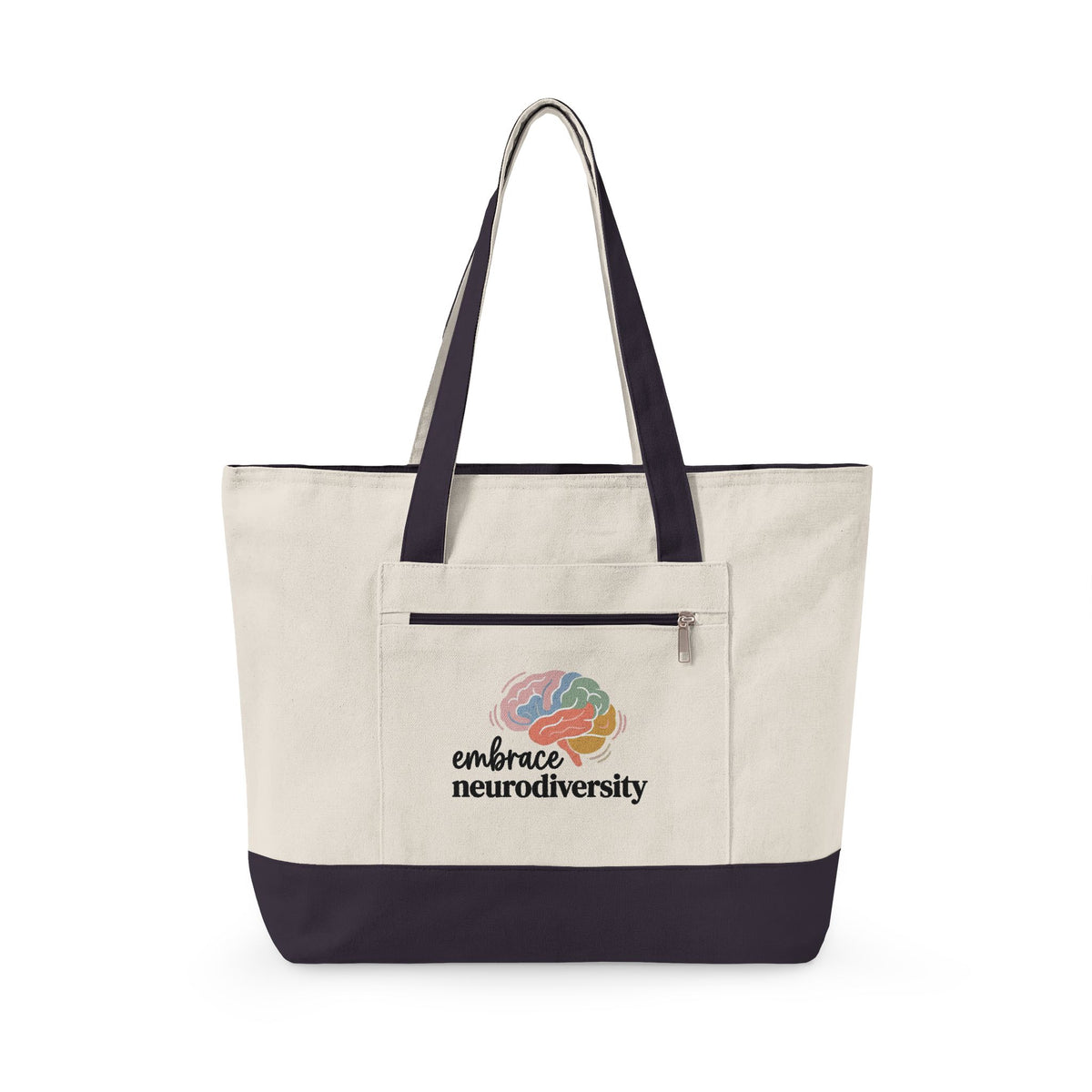 "Embrace Neurodiversity" Canvas Tote