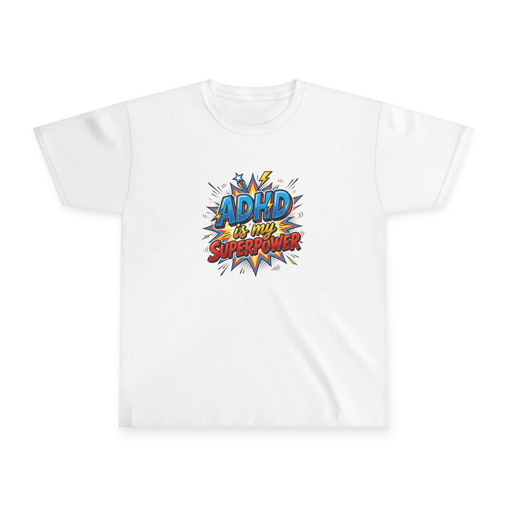 "ADHD Is My Superpower" Youth Tee