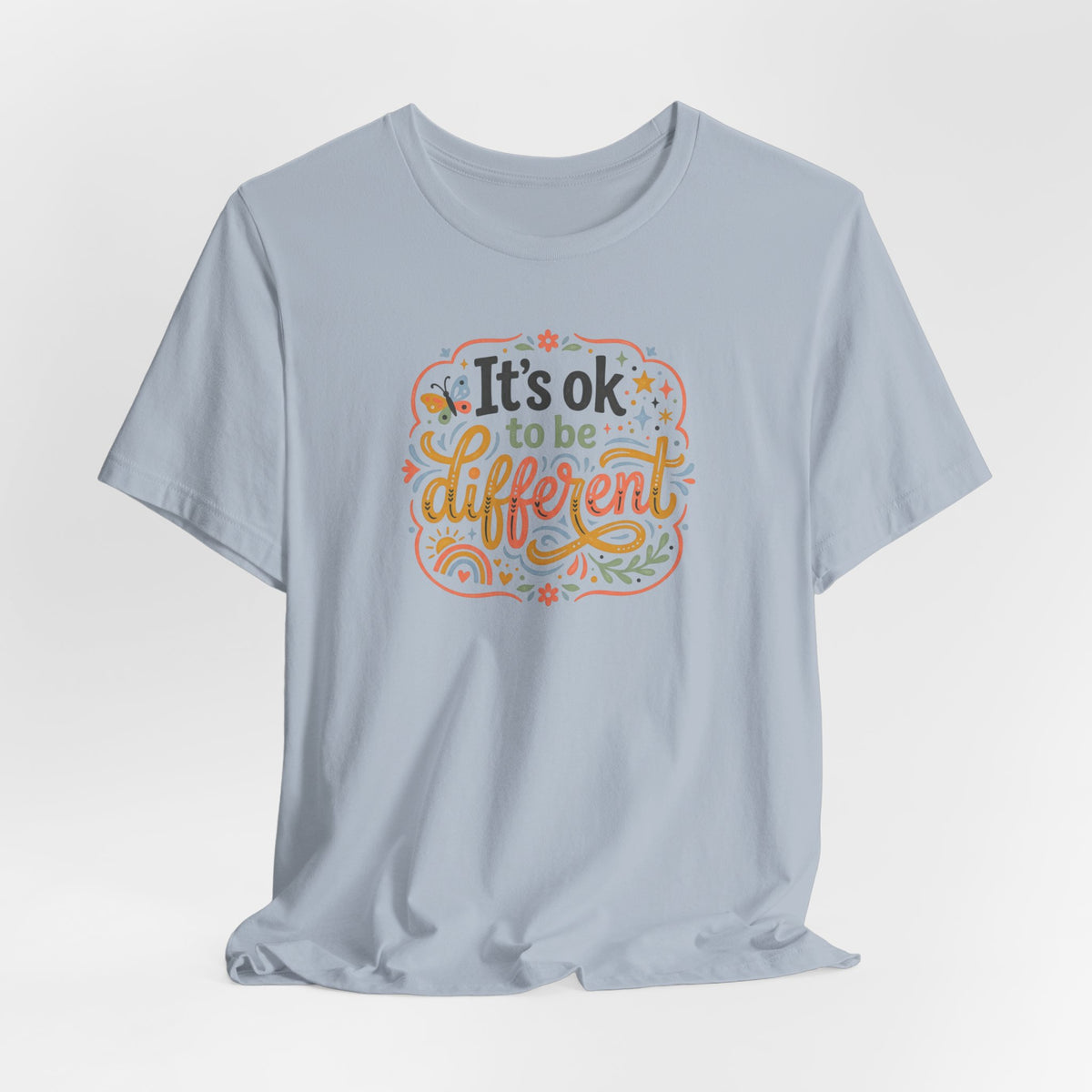 "It's OK To Be Different" Adult T-Shirt
