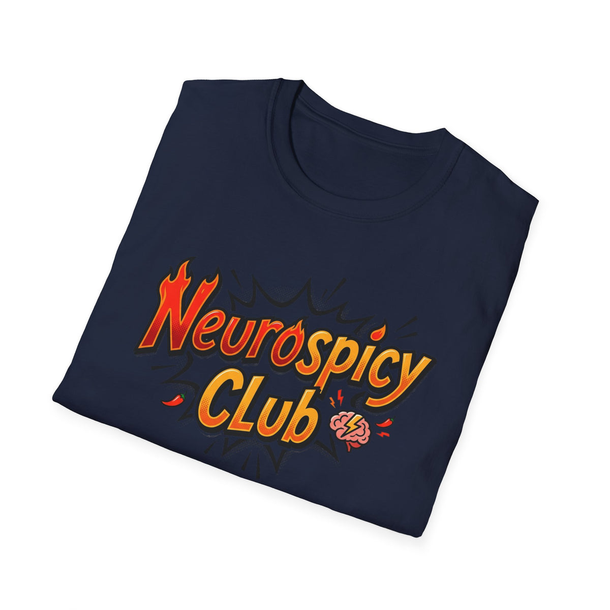 "Neurospicy Club" Adult T-Shirt