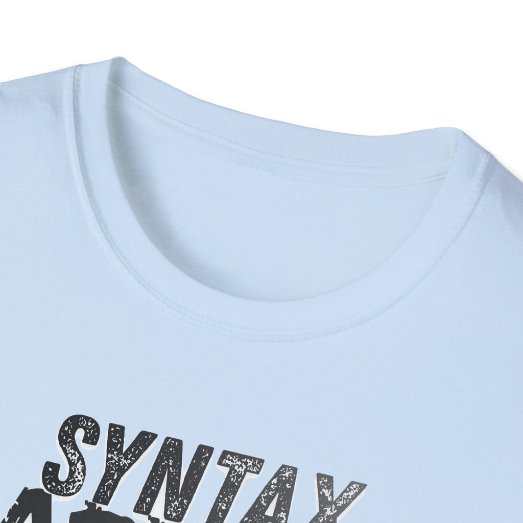 "Syntax Happens" Adult T-Shirt
