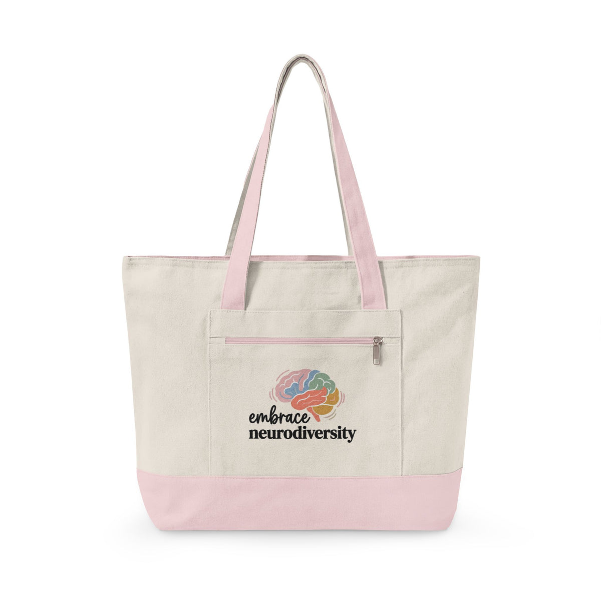 "Embrace Neurodiversity" Canvas Tote