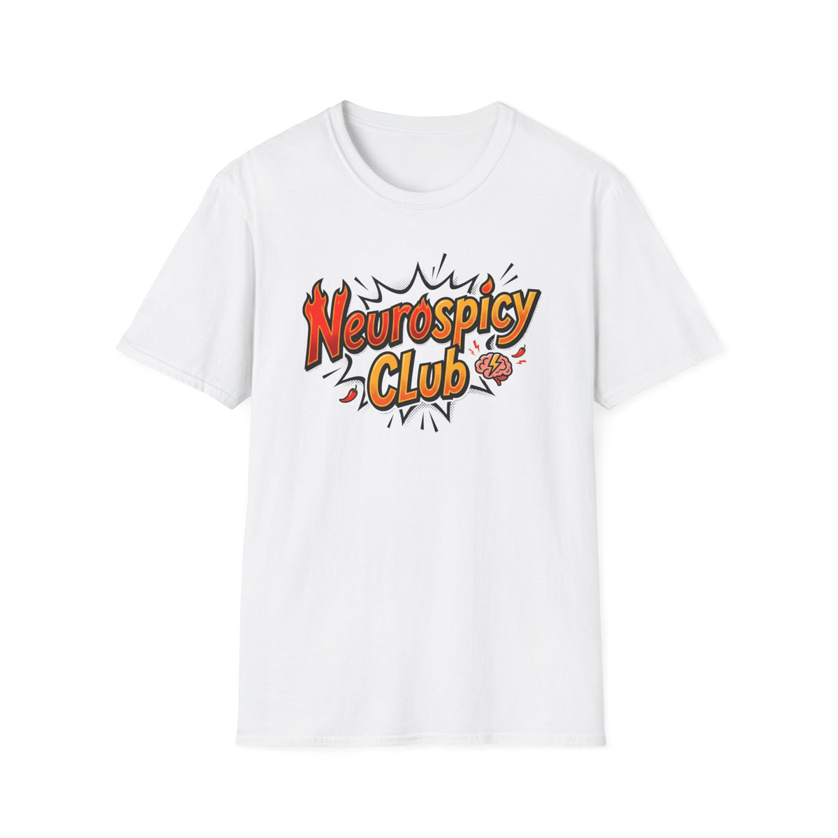 "Neurospicy Club" Adult T-Shirt
