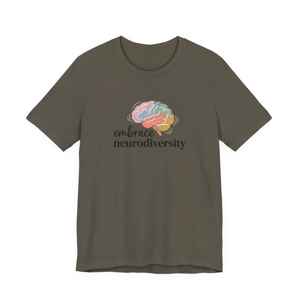 "Embrace Neurodiversity" Adult T-Shirt