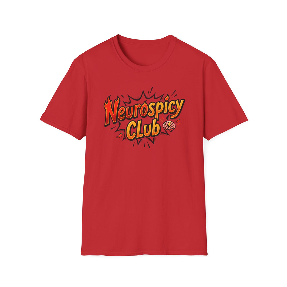 "Neurospicy Club" Adult T-Shirt