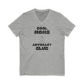 "Cool Moms Advocacy Club" Adult V-Neck Tee