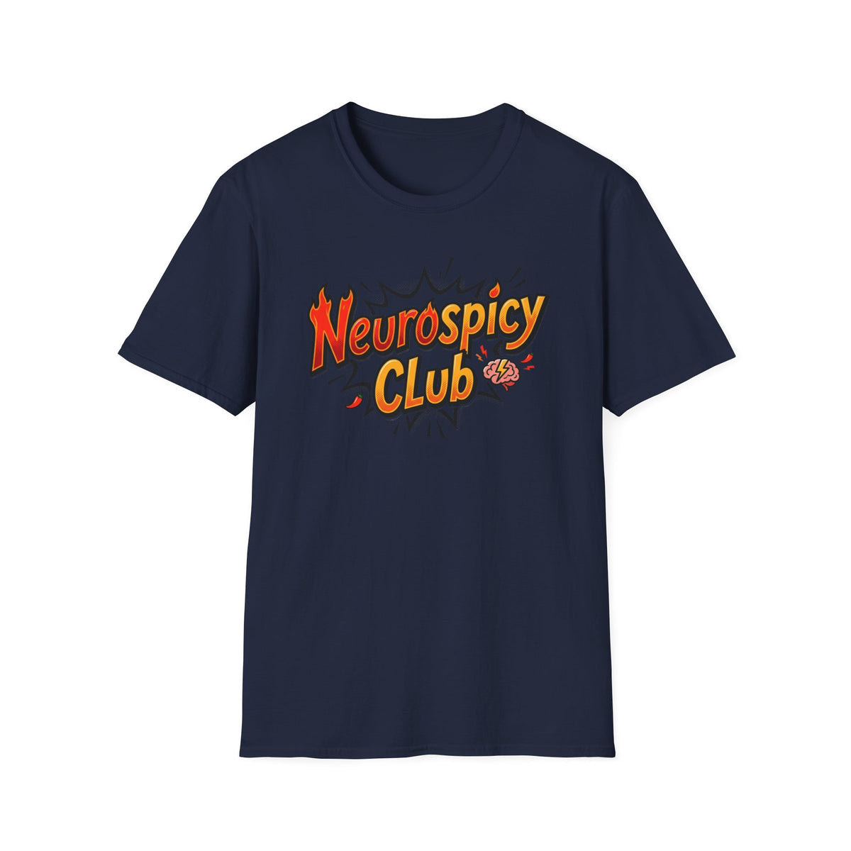 "Neurospicy Club" Adult T-Shirt