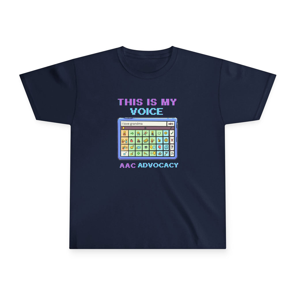 "This Is My Voice, I Love Grandma" Youth Tee