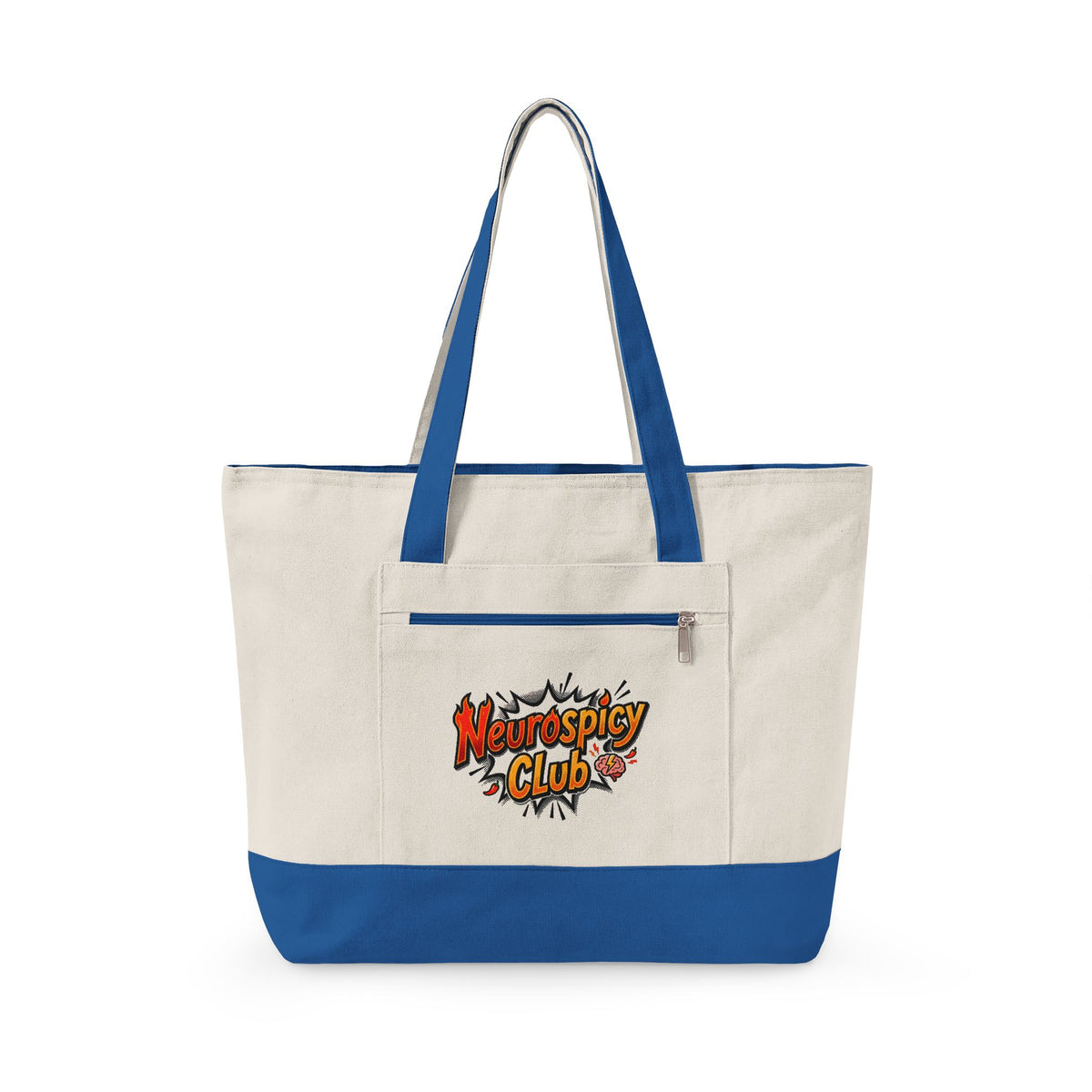 "Neurospicy Club" Canvas Tote Bag