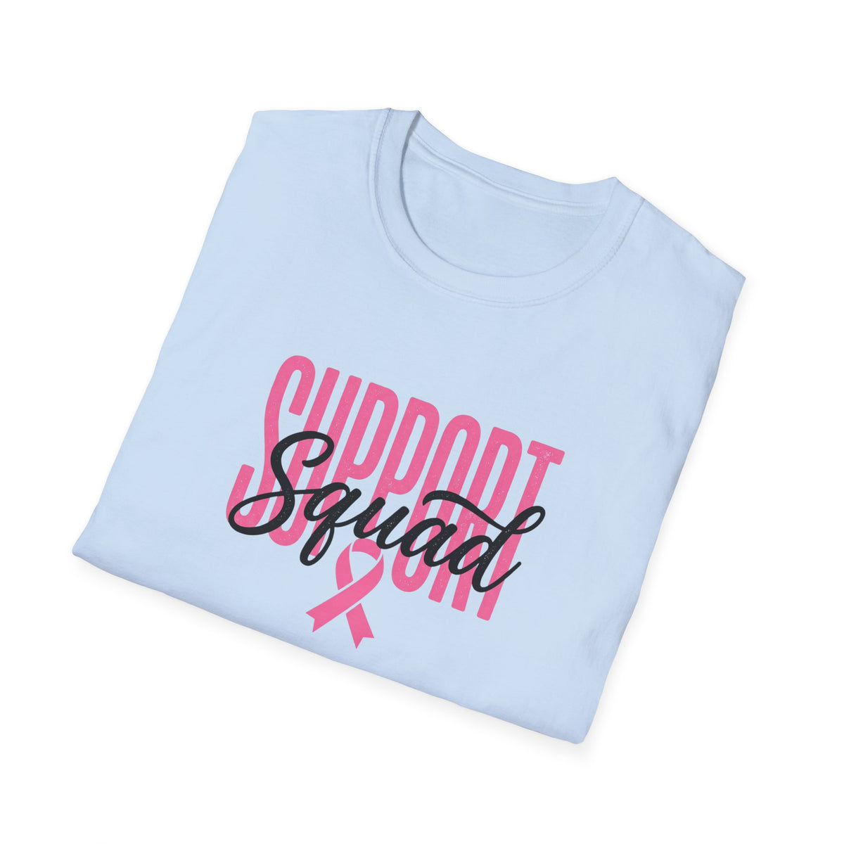 "Support Squad" Adult T-Shirt — Breast Cancer Awareness