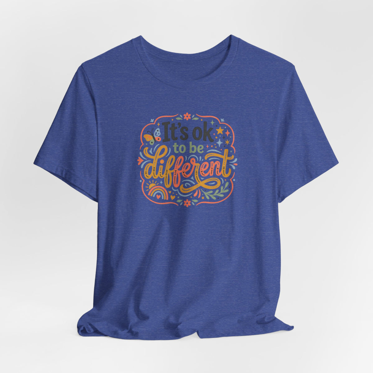 "It's OK To Be Different" Adult T-Shirt