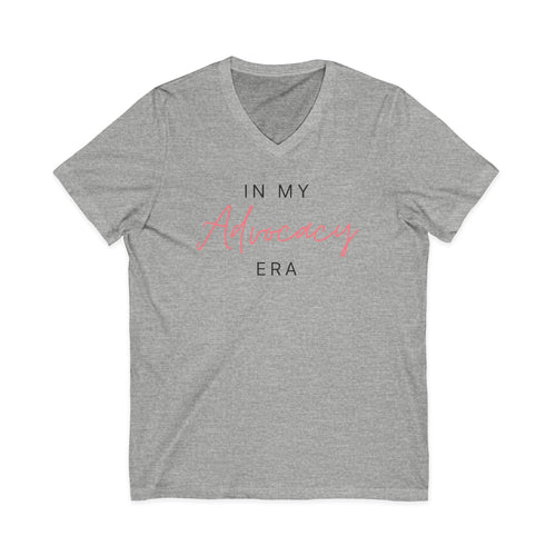 "Advocacy Era" Adult V-Neck Tee
