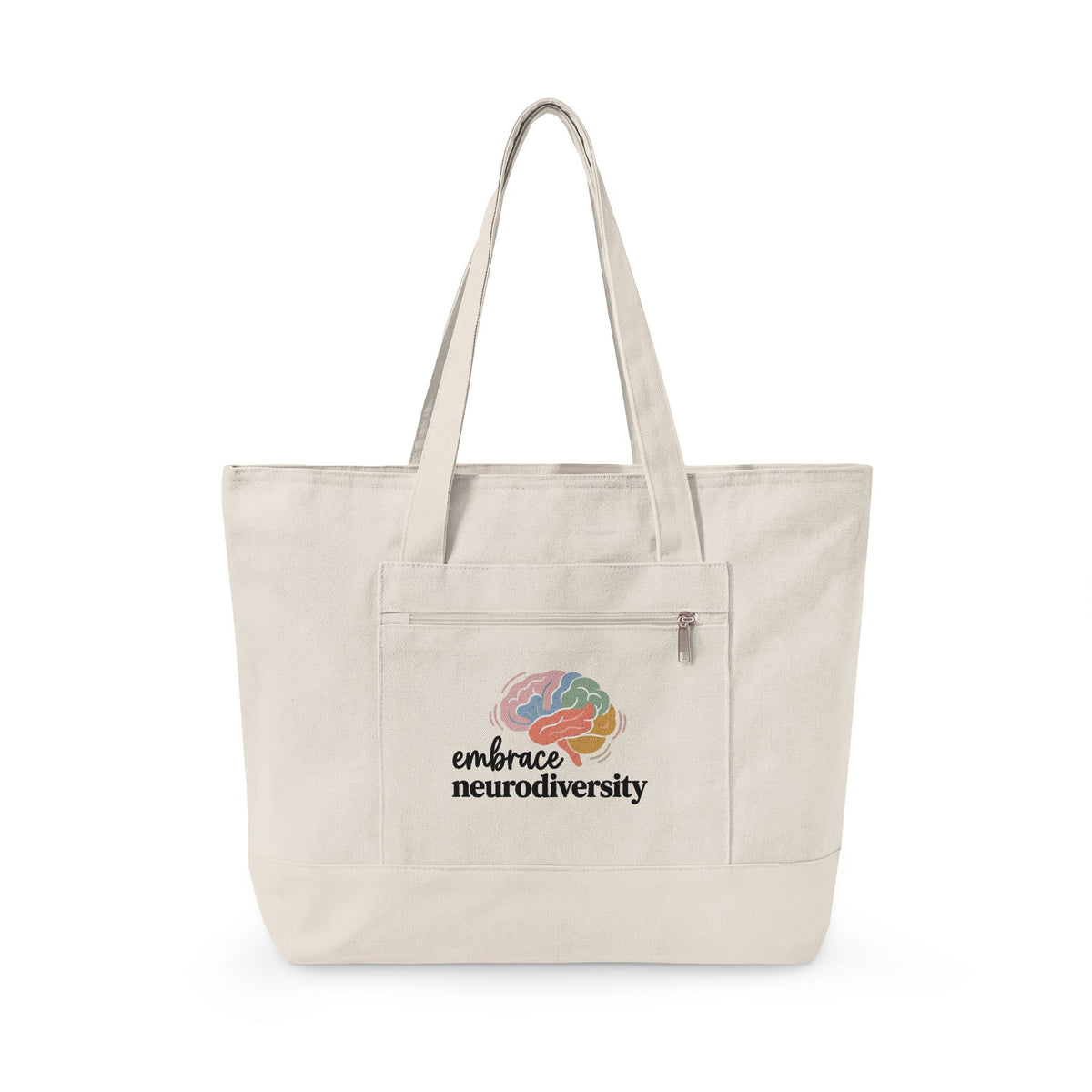 "Embrace Neurodiversity" Canvas Tote