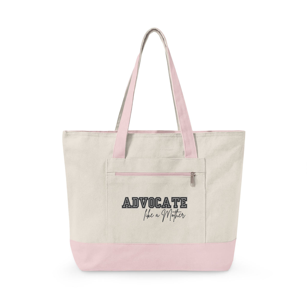"Advocate Like a Mother" Canvas Tote Bag